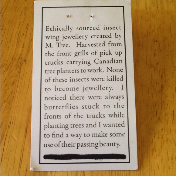 Handmade by me, insect wing jewellery - Picture 3 of 3